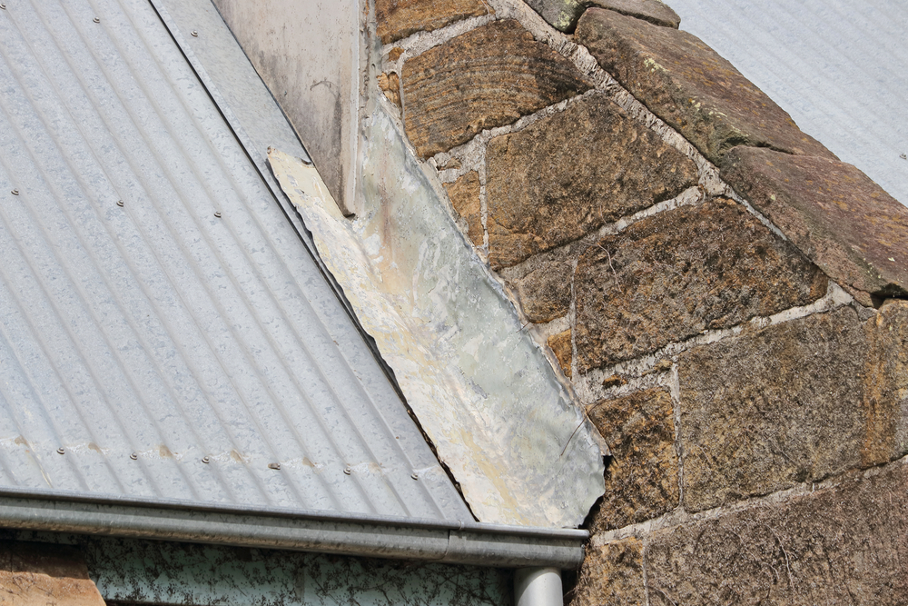 Lead flashing roof to wall kent